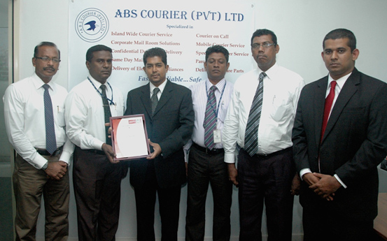 ABS Courier Achieves ISO 9001:2008